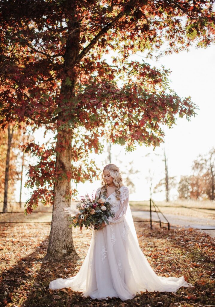 fall bride